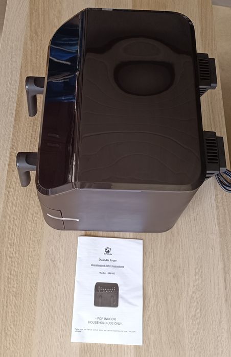 Frigideira Dupla Ar Quente 2x3.5L