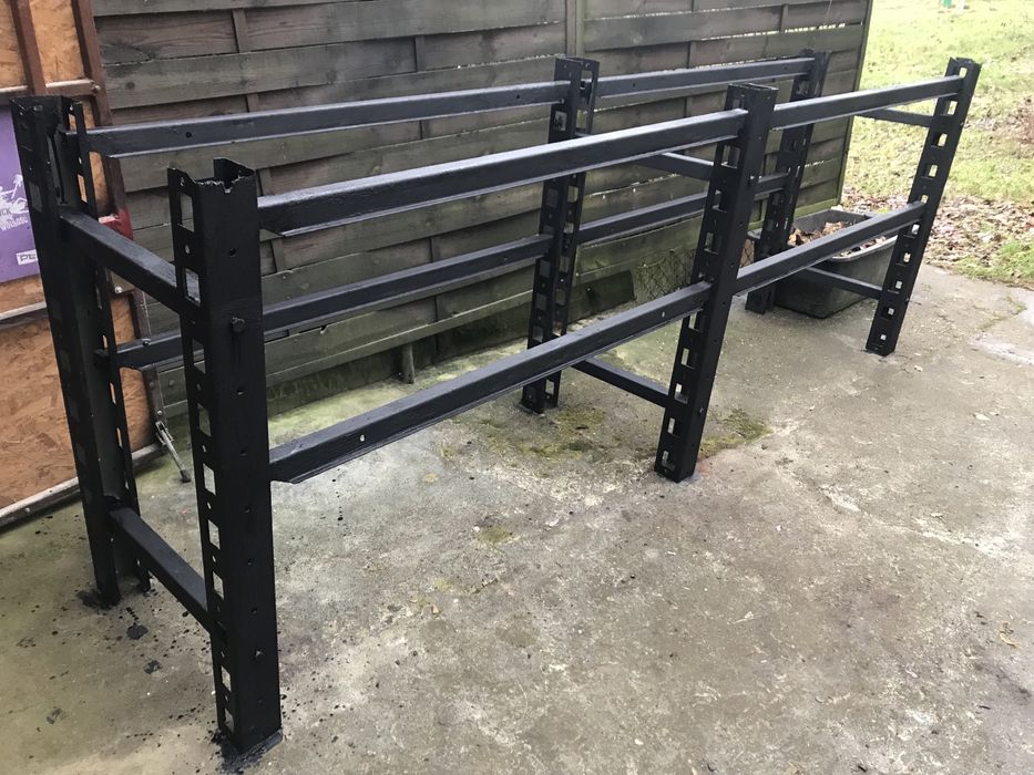 Regał garażowy metalowy , mocny i stabilny 290x110 -transport