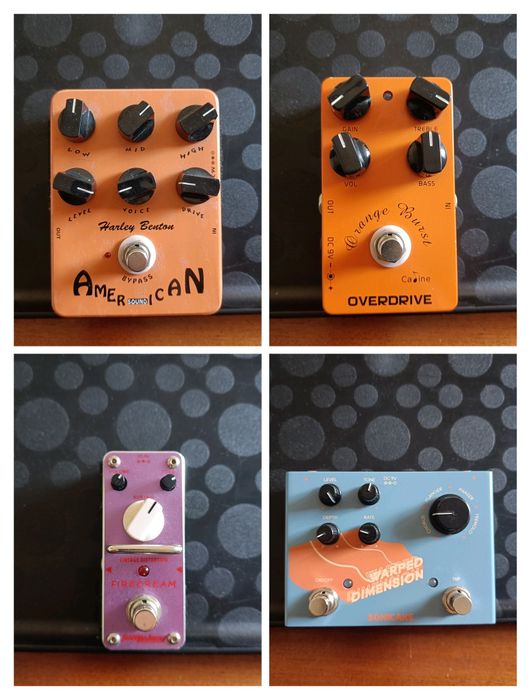 Pedais de Guitarra e Baixo Baratos