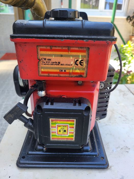 Motor tirar água gasolina