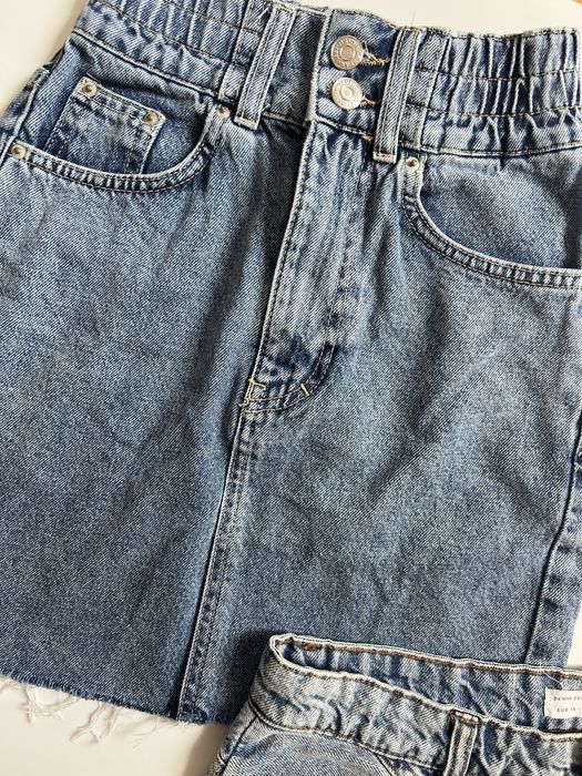 Джинсові спідниці Stradivarius і Pull&Bear