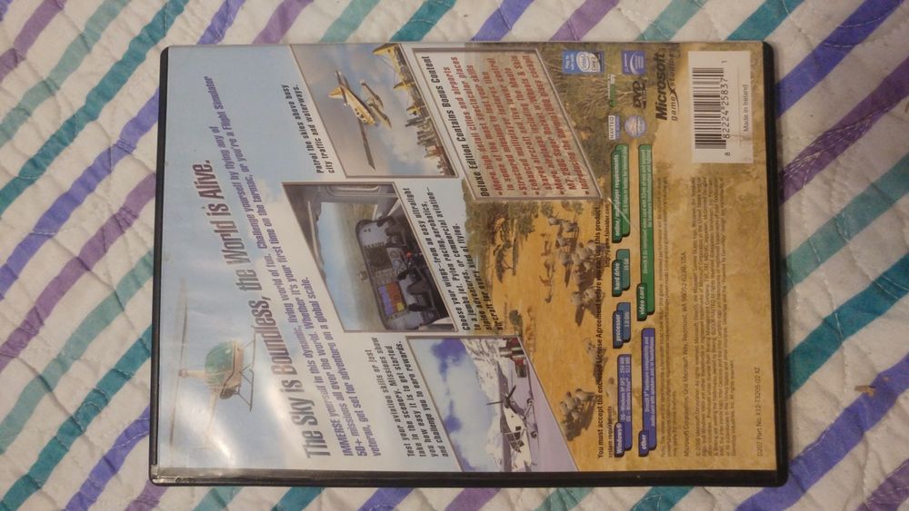 Microsoft Flight Simulator X Deluxe Edition BOX wersja angielska