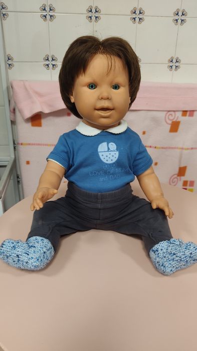 Boneco    antigo