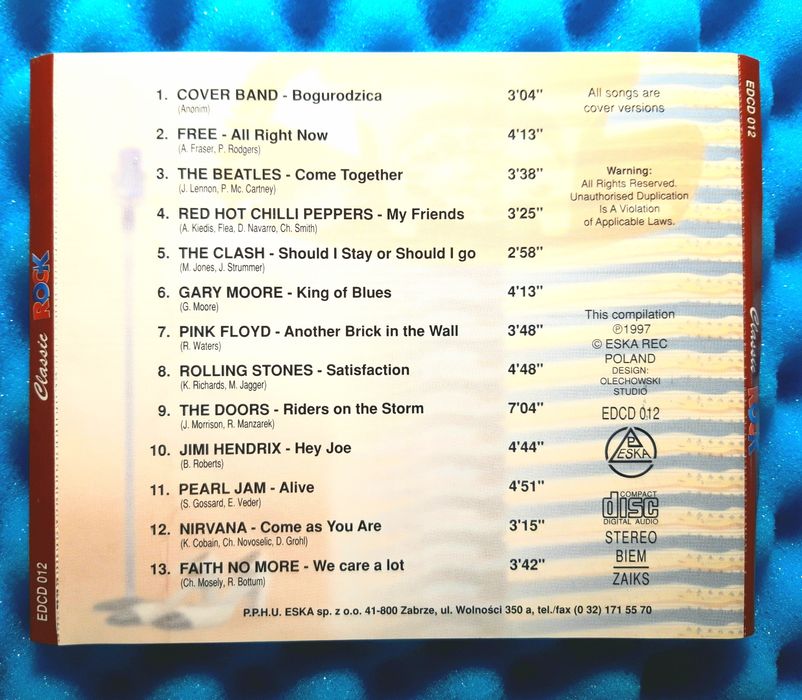 Cover Band – Classic Rock (CD, 1997)