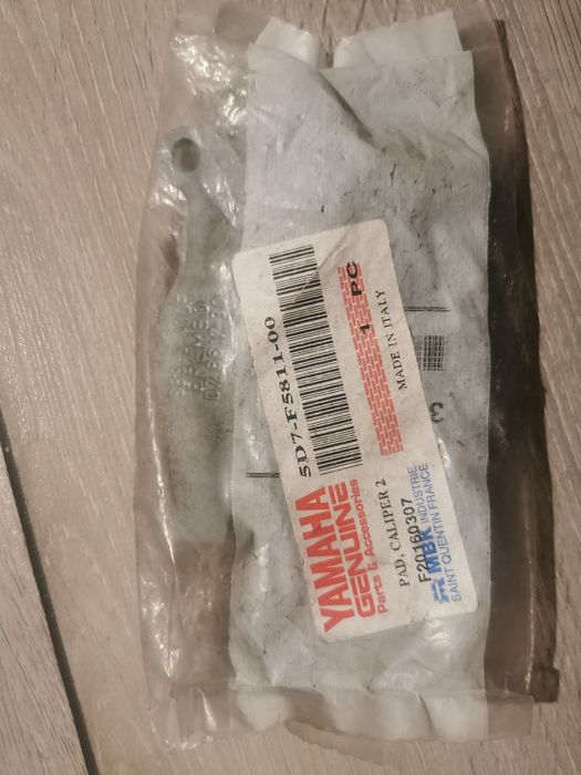 Yamaha mt 125 klocki hamulcowe zacisku hamulca tyl