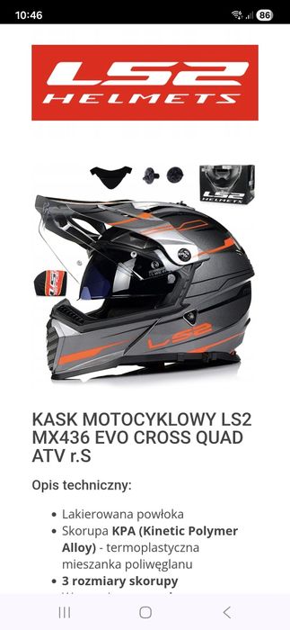 Kask motocyklowyL52