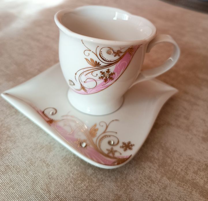 Сервіз кавовий S&T Жаклін порцеляна 12 предметів