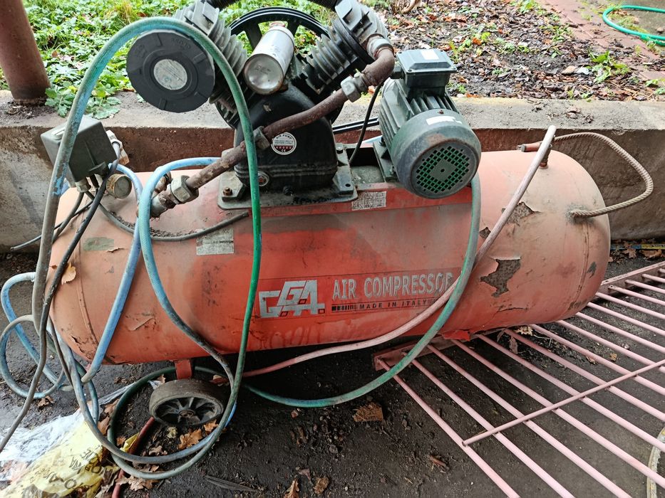 Sprężarka powietrza duża