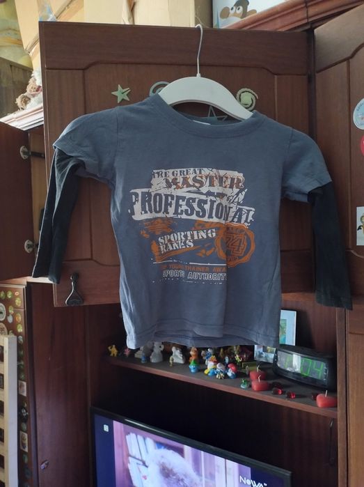 Bluzeczka 86/92 szara