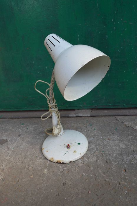 lampa biurkowa warsztatowa prl zabytkowa