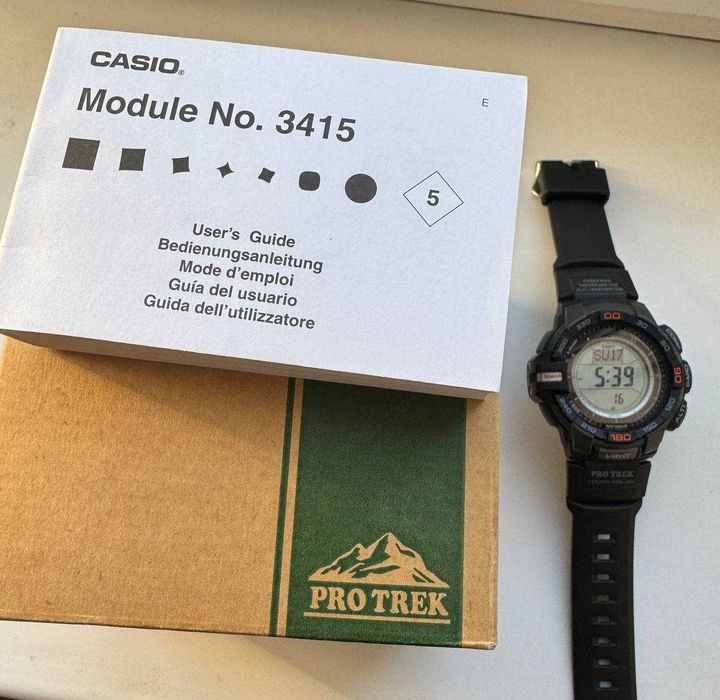 Casio Pro Trek PRG-270-1ER (Tough Solar, Triple Sensor)