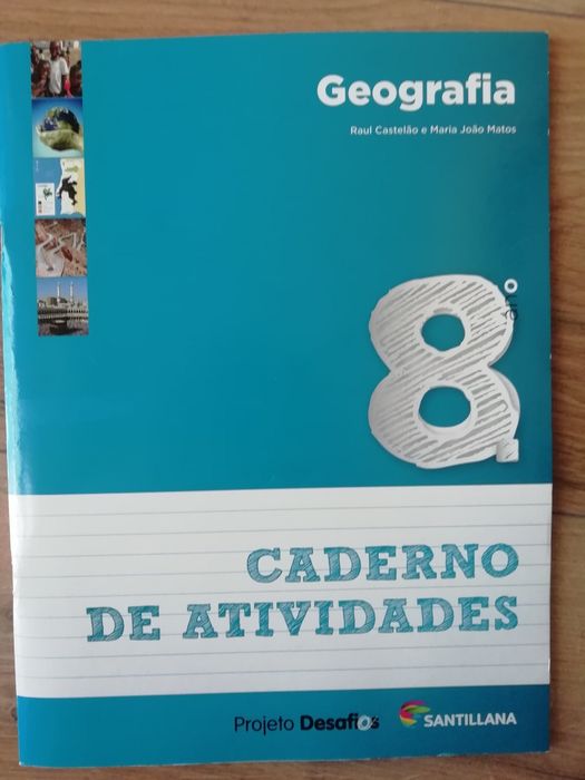 Santillana Geography Activity Book, 8th Grade
