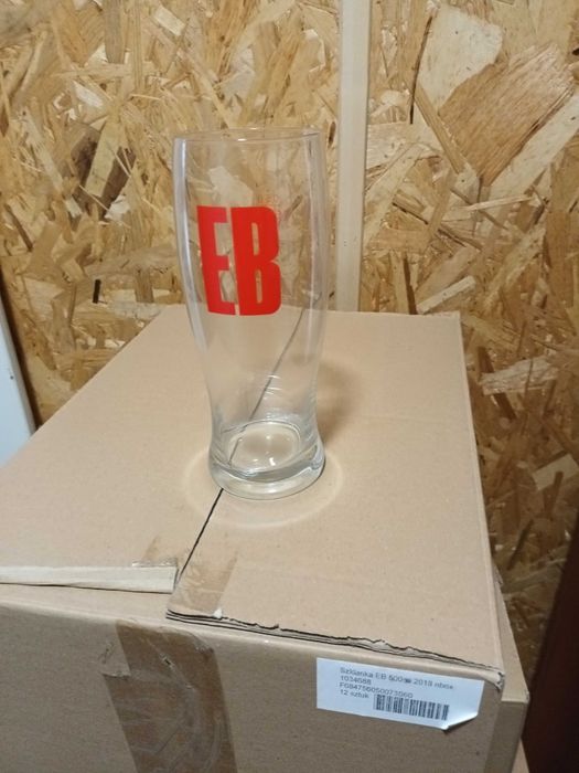 Szklanki EB 0,5 l. x 6 szt NOWE