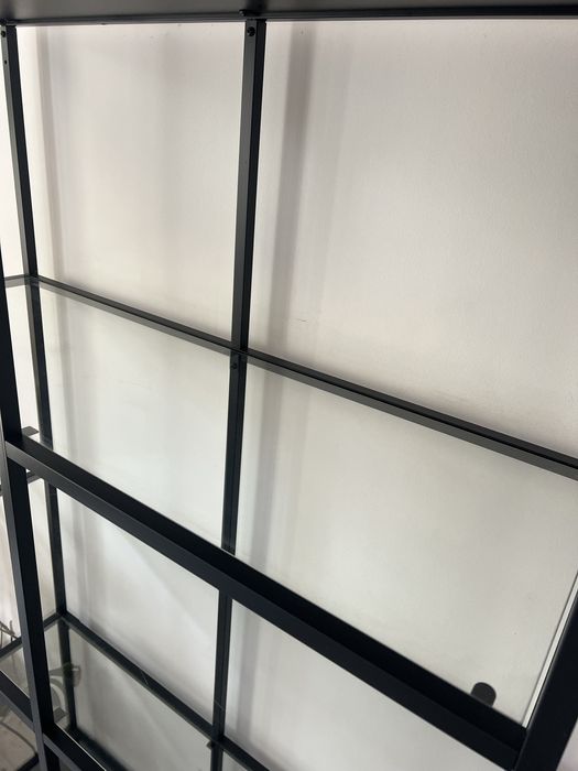 Regał czarny IKEA