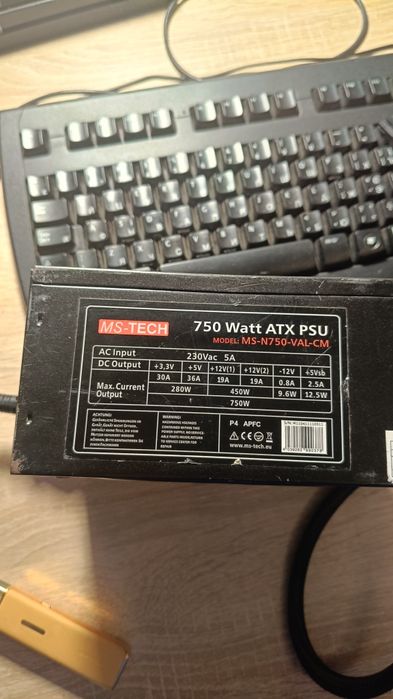Tfx sfx atx seasonic gamemax 750w
