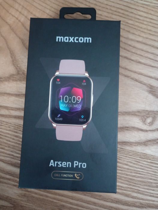 Smatwatch maxcom arsen pro FW25 złoty