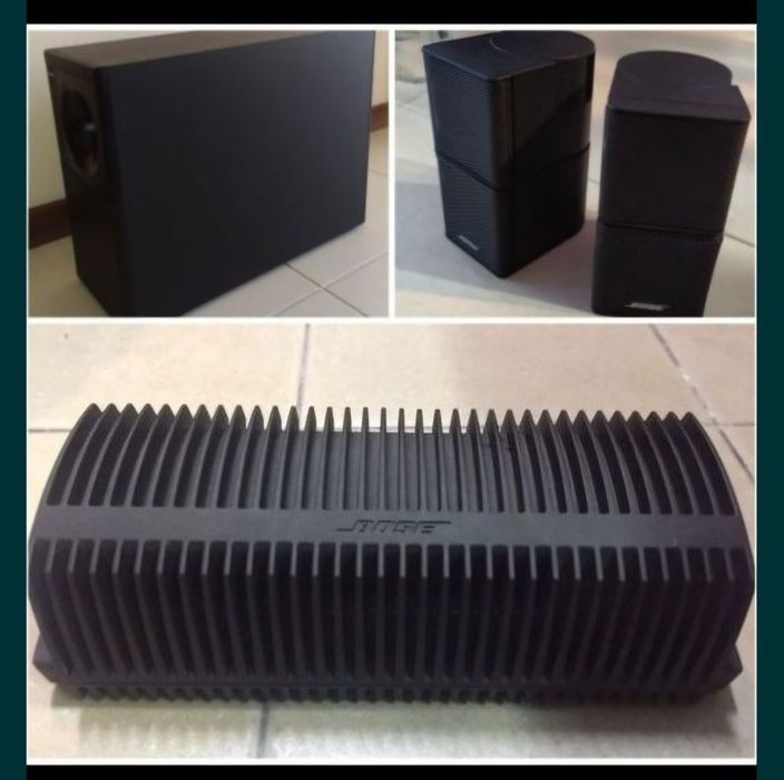 Sistema BOSE Amplificado Acoustimass 5 c/colunas Jewel Bose+Amplifica