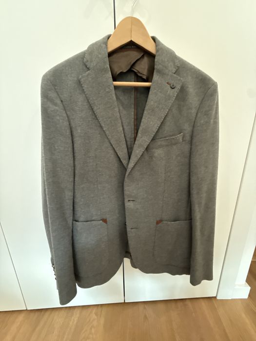 Blazer cinzento claro