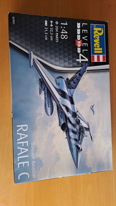 Kit de modelismo Rafale C escala 1/48