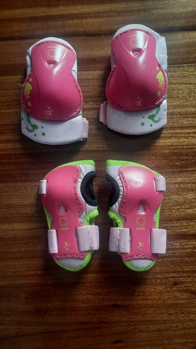 Luvas e joalheiras para patinagem criança