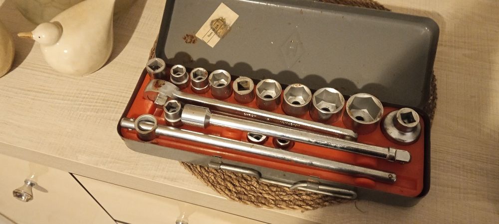 Klucze nasadowe grzechotka prl