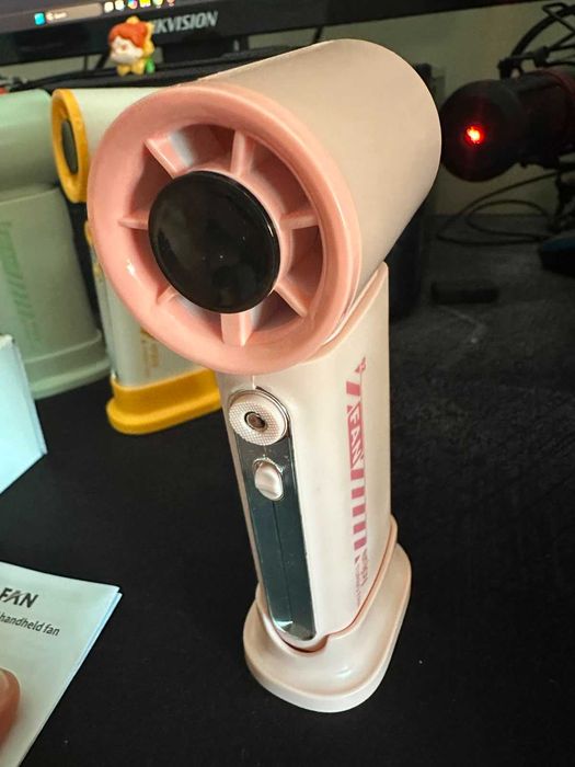 Wentylator ręczny TURBO – 19 000 RPM, do 20h pracy, USB‑