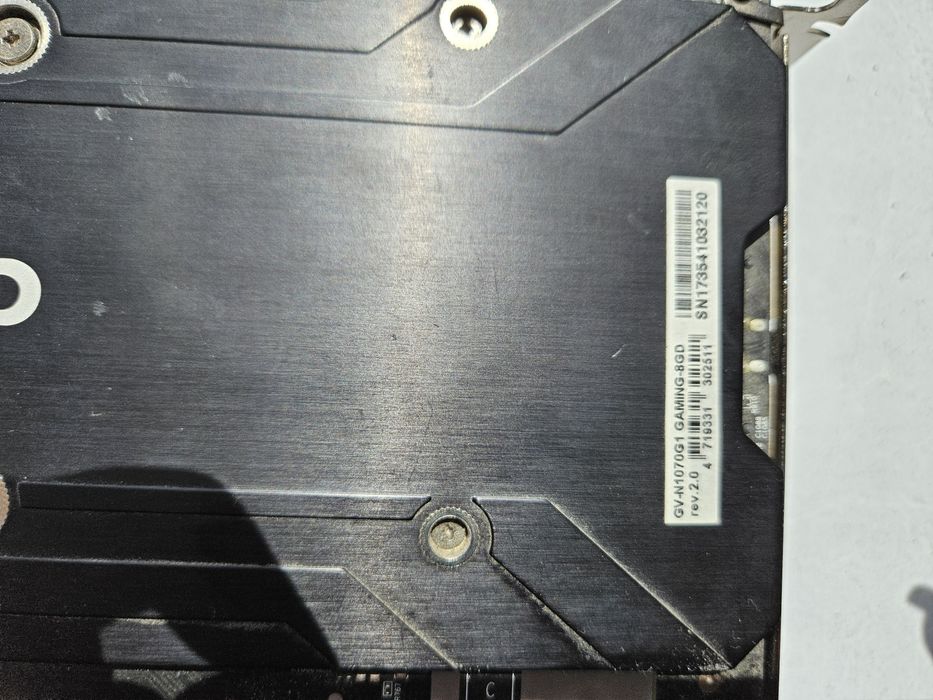 Відеокарта NVIDIA  GeForce  GTX 1070 G1 Gaming 8G