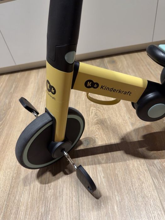 Триколісний велосипед 3 в 1 Kinderkraft 4TRIKE Sunflower Blue