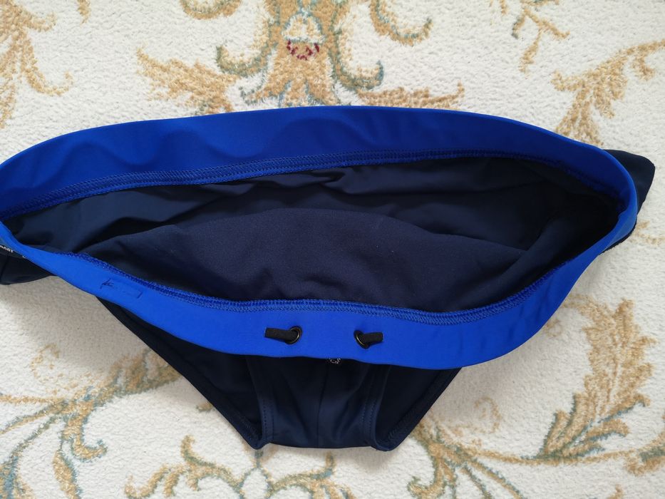 Kąpielówki męskie granatowe: Self - rozm.L - jak nowe!