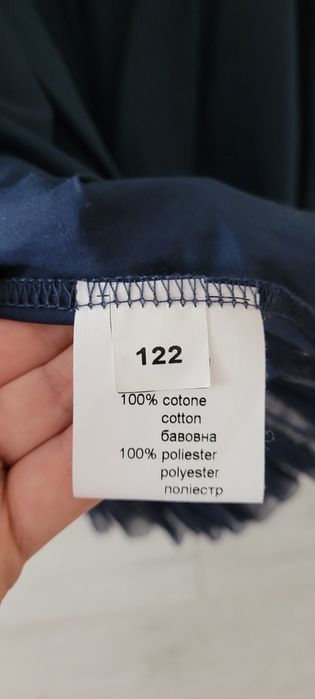 Синє нарядне плаття для дівчинки