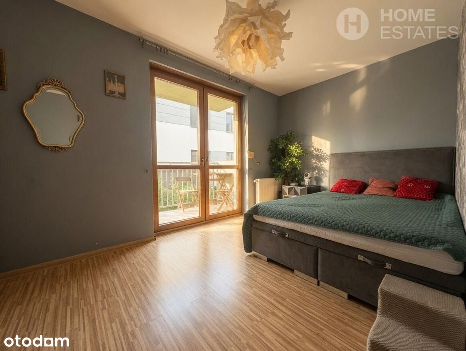 2 pokoje| 45 m² | balkon| Ruczaj