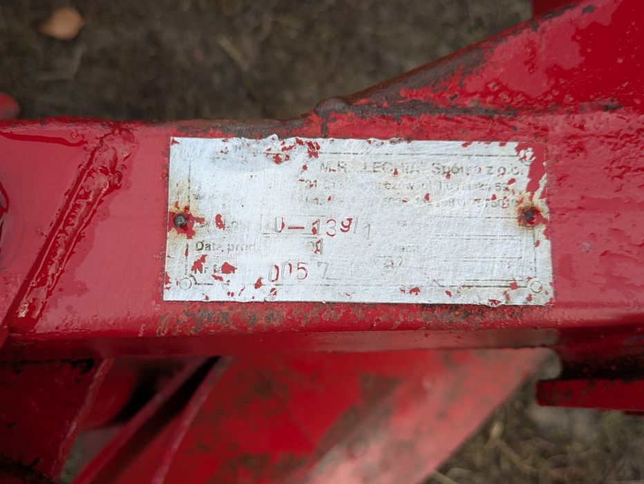 Pług Lechia 3+1 typu Grudziądz 2001 rok