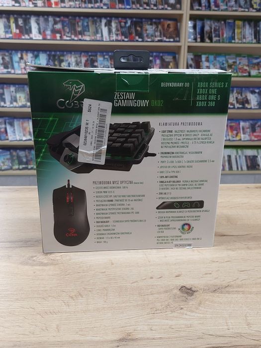 Zestaw gamingowy Cobra DK02 do xbox one/one s/360/series x