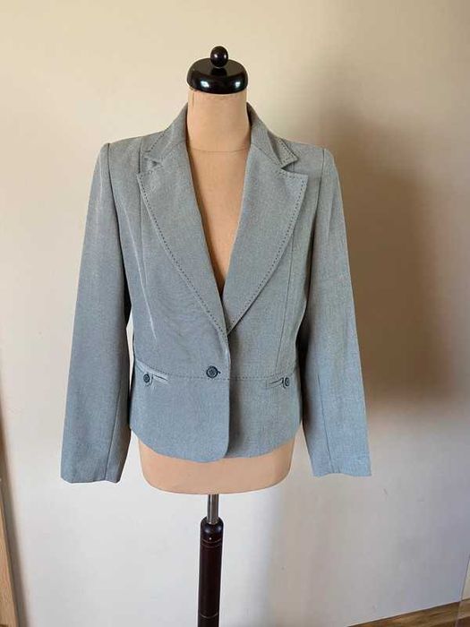 Zakiet marynarka blazer pepitka xxl 44 42 pepitka wzor +size