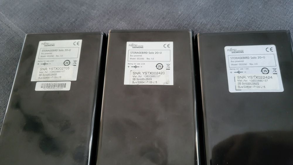 Dyski twarde 3 sztuki