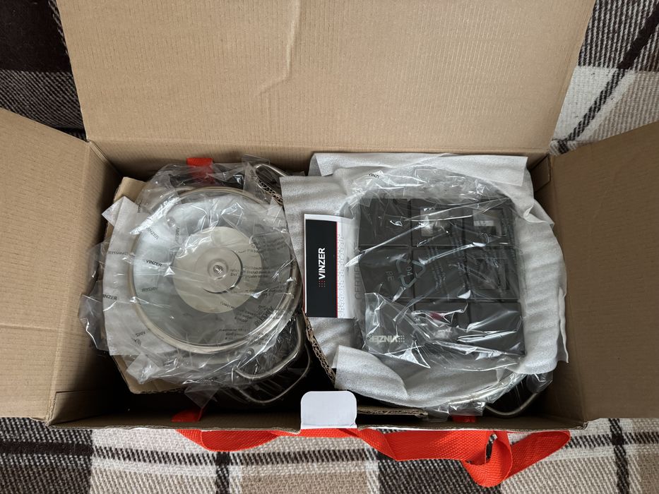 Набір посуду Vinzer Techno 9 пр.