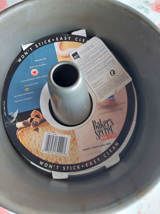 Forma de bolo de anjo