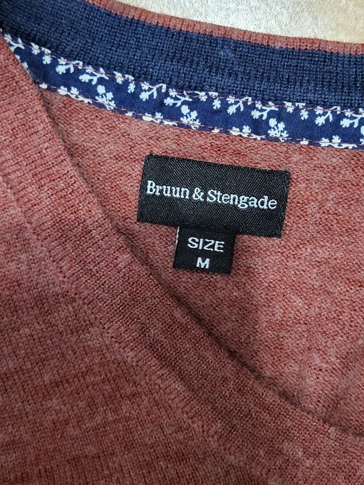 sweter wełniany r. L Marine Clasics Sebago zimowy ciepły w góry