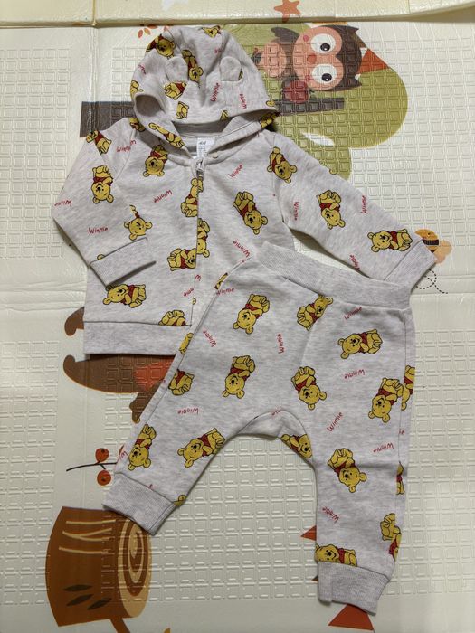 Костюмчики  3-6 м Next , H&M , Primark світшот +легінси