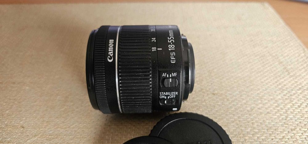 Objectiva Canon EF-S 18-55mm f/4-5.6 IS STM