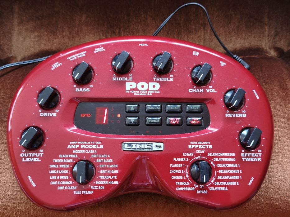 Line 6 POD 2.0 Processador de efeitos