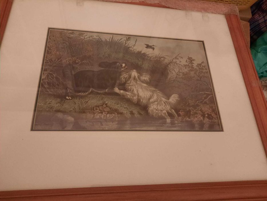 Vendo bonito quadro atual com gravura