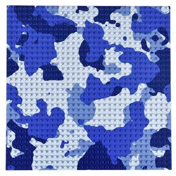 Пластина для LEGO, камуфляж 25х25 см