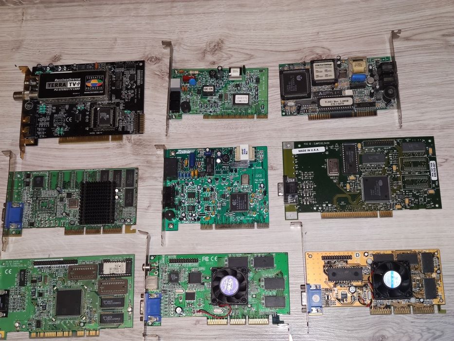 Stare / Retro podzespoły komputerowe