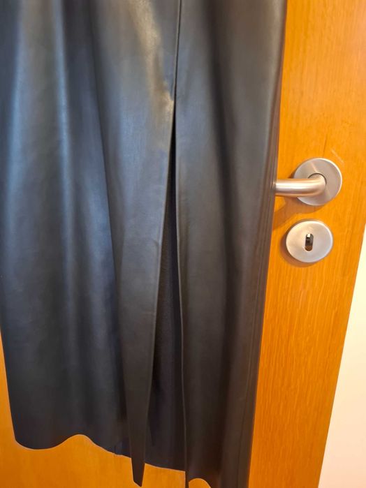 Vestido em polipele Zara