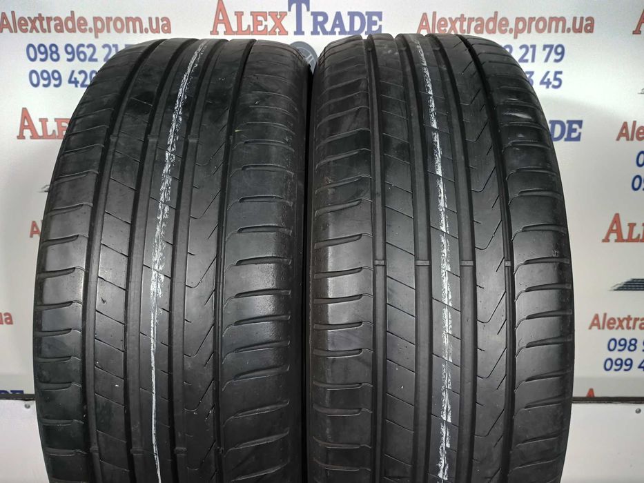 2 шт. 225/55 R18 Pirelli Scorpion літні шини вживані бу, 2021 рік