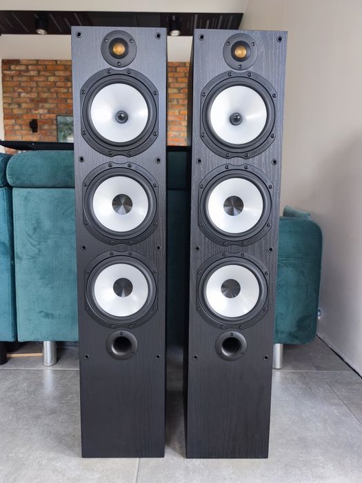 Monitor Audio MR6, kolumny stereo.
