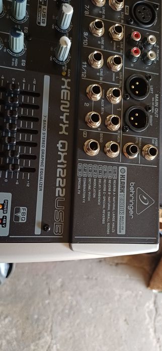Mikser Behringer Xenyx QX1222 USB Klark Teknik