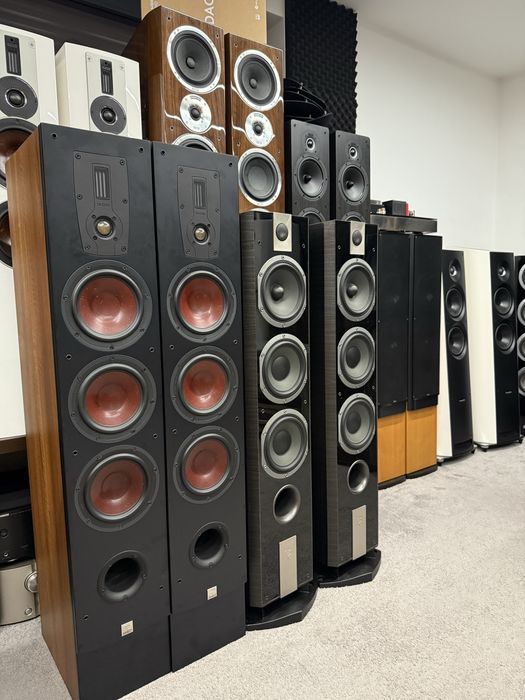 Używany sprzęt audio Hi-Fi kolumny, wzmacniacze, odtwarzacze