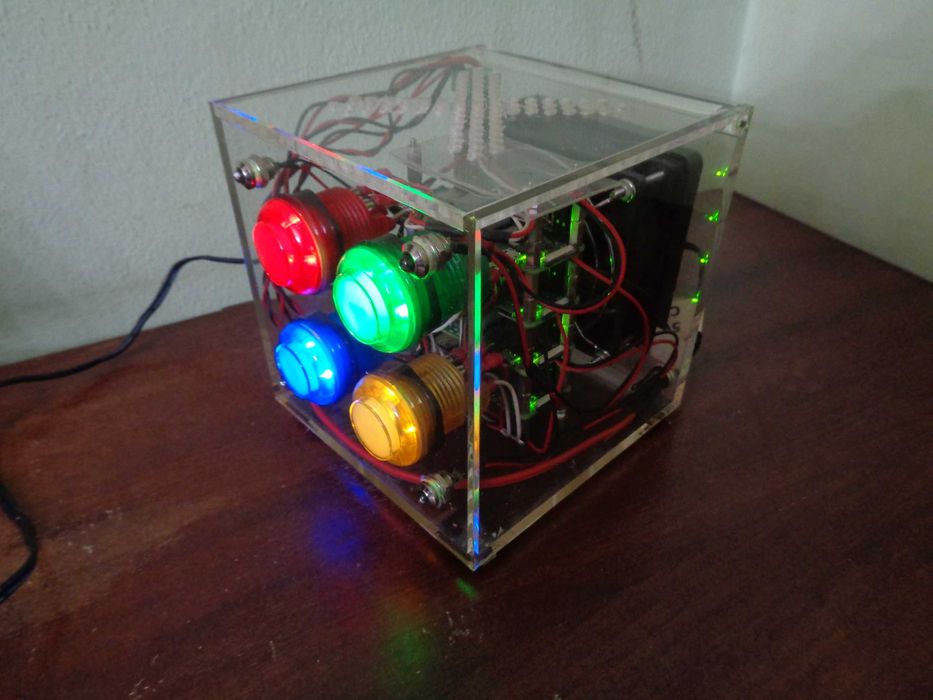 [Usado] Cluster custom-made com 4 placas Raspberry Pi Zero 2W